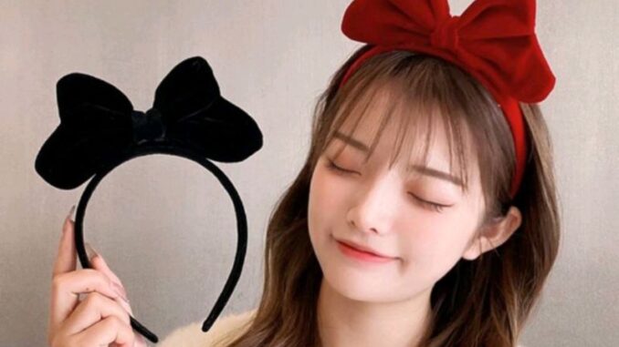 โบว์ผ้ากำมะหยี่โบว์เหมือนแม่มดน้อยkiki-(พร้อมส่ง❤️) โบว์ผ้ากำมะหยี่โบว์เหมือนแม่มดน้อยkiki-(พร้อมส่ง❤️)