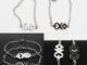 เครื่องประดับ สร้อยข้อมือคู่รัก สายโซ่ ลาย exo