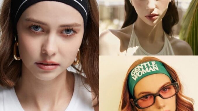 HEADBAND ที่คาดผมยอดฮิตงานไหมพรหมทอ ไม่ใช่งานปัก พร้อมส่ง