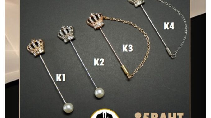 เข็มกลัดติดเสื้อ ติดสูท Lapel pin มงกุฎ