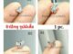 จิวปีกหู ยูนาบี จิวเพชร Minimal Earrings (H) จิวเกาหลี ก้านสแตนเลส 1 ชิ้น ต่างหูเพชร จิวหู รูปผีเสื้อ จิวผีเสื้อ
