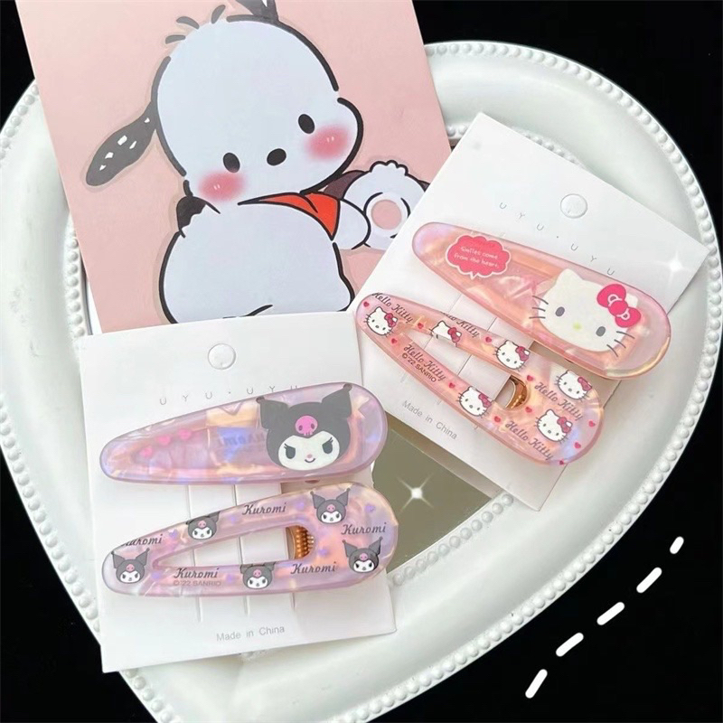 กิ๊บติดผม sanrio คู่ละ 20 บาท (1คู่ = 2 ชิ้น)