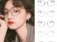 (JIUERBA)COD (คลังสินค้าพร้อม)แฟชั่นเกาหลีกรอบโลหะสี่เหลี่ยมขนาดใหญ่แว่นตาป้องกันสีฟ้าแว่นตาสำหรับผู้หญิงเลนส์ถอดเปลี่ยน
