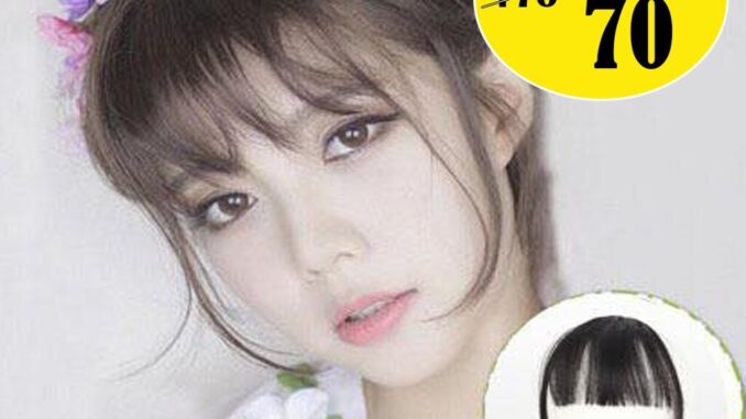 หน้าม้าซีทรู มีจอน ผมไม่เงา ล้าน%