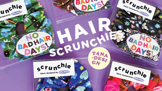 Tana.design scrunchies