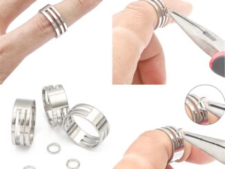 ที่เปิดแหวน แบบสแตนเลส สําหรับทําเครื่องประดับ DIY