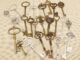 จี้กุญแจ ขนาดใหญ่ สําหรับทําเครื่องประดับ แฮนด์เมด Diy