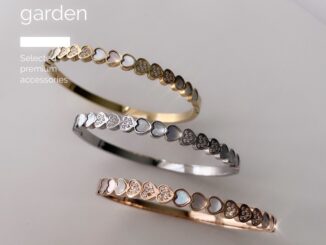 Margarita Heart2Heart Stainless Bangle