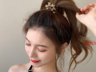 Daron กิ๊บติดผม ทรงหางม้า ขนาดเล็ก หรูหรา สไตล์ฝรั่งเศส เรโทร แฟชั่นสําหรับผู้หญิง
