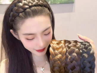 ❤ ที่คาดผม ผมถักเปีย เหมือนจริง ขนาดใหญ่ ที่คาดผมแฟชั่น ที่คาดผมเกาหลี เกรดพรีเมี่ยม หลากหลายสี ❤
