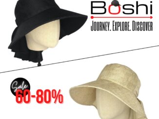 หมวกปีกกว้าง BOSHI GATHER HAT JP-STYLE ปรับไซส์ได้ 57-61 cm. ( GATHER 5 )