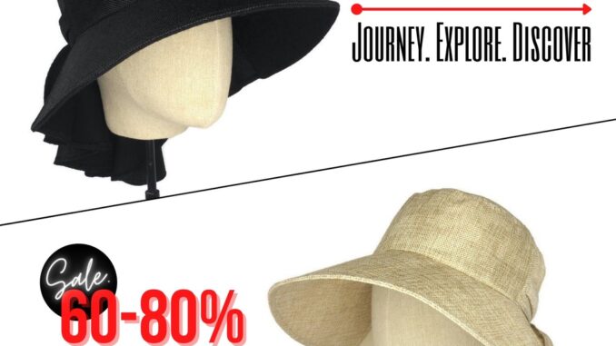 หมวกปีกกว้าง BOSHI GATHER HAT JP-STYLE ปรับไซส์ได้ 57-61 cm. ( GATHER 5 )