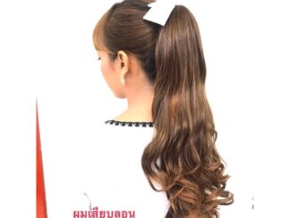 H71-H78 หางม้าเสียบ 90505A -55cm ลอนยาว