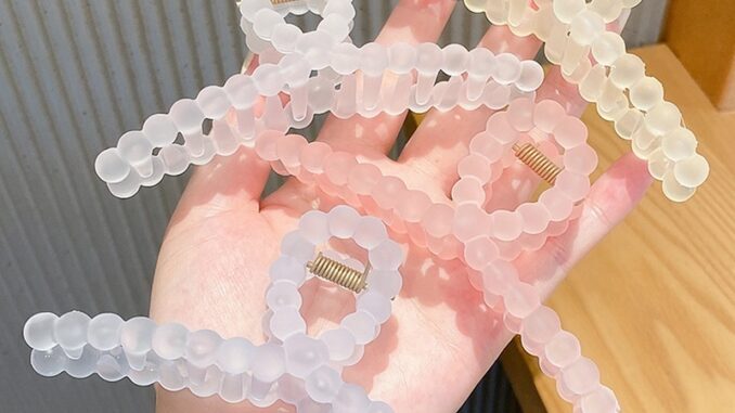 กิ๊บติดผม แบบใส ฝ้า / ฤดูร้อน เรียบง่าย สีลูกกวาด กรงเล็บผม / สีเยลลี่ ปูโต กิ๊บติดผม / ผู้หญิง สไตล์เกาหลี INS สไตล์ยอดนิยม เครื่องประดับผม