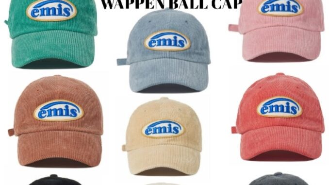 ส่งฟรี || EMIS CORDUROY WAPPEN BALL CAP