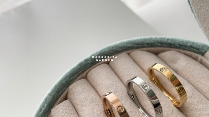 Margarita Simple Elegant Ring Set (Mixed color