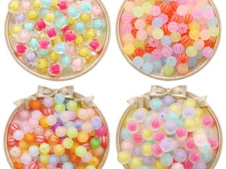 ลูกปัดอะคริลิค สําหรับทําเครื่องประดับ สร้อยข้อมือ สร้อยคอ จี้ DIY
