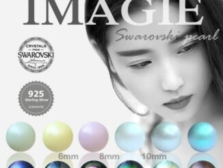 IMAGIE ต่างหูมุกสังเคราะห์ ต่างหู 6-8-10mm สีพิเศษ หลากสี