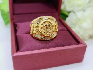 แหวนมังกรฝังเพชร ใส่ได้ทั้งชายหญิง งานทองไมครอนอย่างดี ไม่ดำ ใส่ติดตัวได้ตลอด