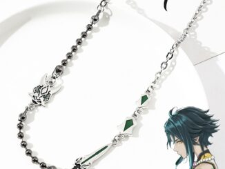 เครื่องประดับ สร้อยคอโซ่โลหะ จี้เกม Genshin Impact Xiao สไตล์ฮิปฮอป