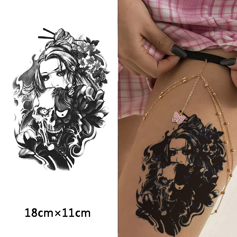【COCO Magic tattoo】สติกเกอร์รอยสักชั่วคราว กึ่งถาวร กันน้ํา ติดทนนาน 15 วัน 18 ซม.*11 ซม.