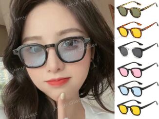 【พร้อมส่ง】แว่นตากันแดด ทรงสี่เหลี่ยม หลากสี สไตล์เรโทร แฟชั่นสําหรับผู้หญิง