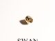 SWAN - Plain Pear Cuff ต่างหูหนีบเงินแท้ คล้องหู ไม่ต้องเจาะ ฝังเพชรคิวบิกเซอร์โคเนีย cubic zirconia