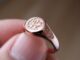 แหวน Signet Ring เลือกแบบลายได้เองตามที่ต้องการ ตัวเรือนหน้ากลม 8x8 มิลลิเมตร (R218)