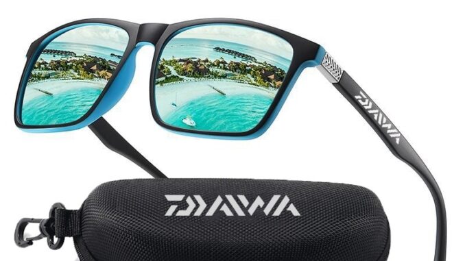 Daiwa แว่นตากันแดด Polarized Uv400 สําหรับผู้ชาย