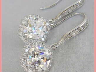 Lk-Cubic Zirconia ต่างหูตะขอห้อยจี้รูปหยดน้ําสําหรับงานปาร์ตี้