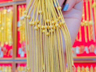 ผ่อน 0% สูงสุด 10 เดือน สร้อยข้อมือทองคำแท้ครึ่งสลึง(เบนซ์ทรงเครื่อง) หนัก 1.9 กรัม ทองคำแท้ 96.5% ขายได้ จำนำได้ มีใบรั