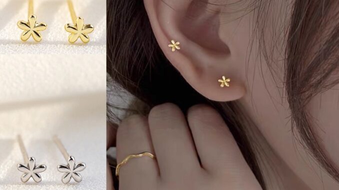 ต่างหูสตั๊ด เงิน S925 จี้รูปดอกไม้ ขนาดเล็ก สไตล์เกาหลี เครื่องประดับแฟชั่น สําหรับผู้หญิง ต่างหูสตั๊ด เงิน S925 จี้รูปดอกไม้ ขนาดเล็ก สไตล์เกาหลี เครื่องประดับแฟชั่น สําหรับผู้หญิง