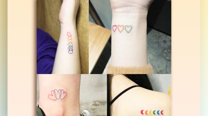 ✅พร้อมส่ง✅ แทททูมินิมอล เเทททู Tattoo สติ๊กเกอร์ ติดร่างกาย แบบสุ่มลาย 1 เเผ่น/2บาท ยิ่งซื้อยิ่งลด ลายน่ารัก (เเบบสุ่ม)