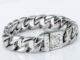 มาใหม่ สายรัดข้อมือสเตนเลส สีเงิน 15 มม. เครื่องประดับ สําหรับผู้ชาย