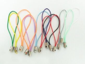 100 ชิ้น เคสโทรศัพท์มือถือ สายคล้อง ตะขอ ห่วง สายคล้อง Usb ติดเชือก เสน่ห์ เชื่อมต่อ เครื่องประดับ Diy