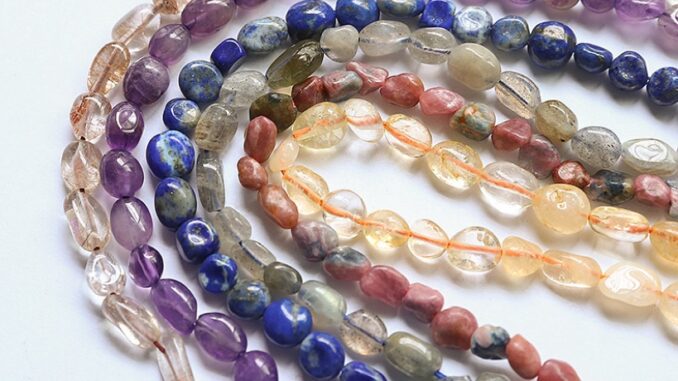 8-11MM Natural Quartz Ore Stone Bead Colorful Mixed Gravel Chip Beads 40cm Irregular Energy Gem Stone For DIY Decoration