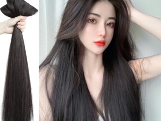 แฮร์พีชผมสังเคราะห์แบบมองไม่เห็น 3 ชิ้น / 6 คลิป