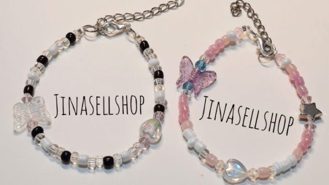 กำไลลูกปัดน่ารัก | กำไลข้อมือ | พร้อมส่ง | มีหลายแบบ | jinasellshop กำไลลูกปัดน่ารัก | กำไลข้อมือ | พร้อมส่ง | มีหลายแบบ | jinasellshop
