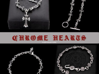 ฟรีกล่อง  กำไล CHROME HEAETS ⚜️โคมฮาร์ท ⚜️ Chrome Hearts ♥️ มีหลายแบบ