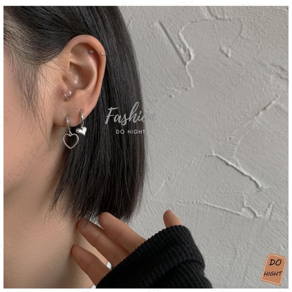 พร้อมส่ง⚡ มีเก็บเงินปลายทาง  ต่างหูแฟชั่น สไตล์เกาหลี (ราคาต่อ 1 คู่) : Do hight