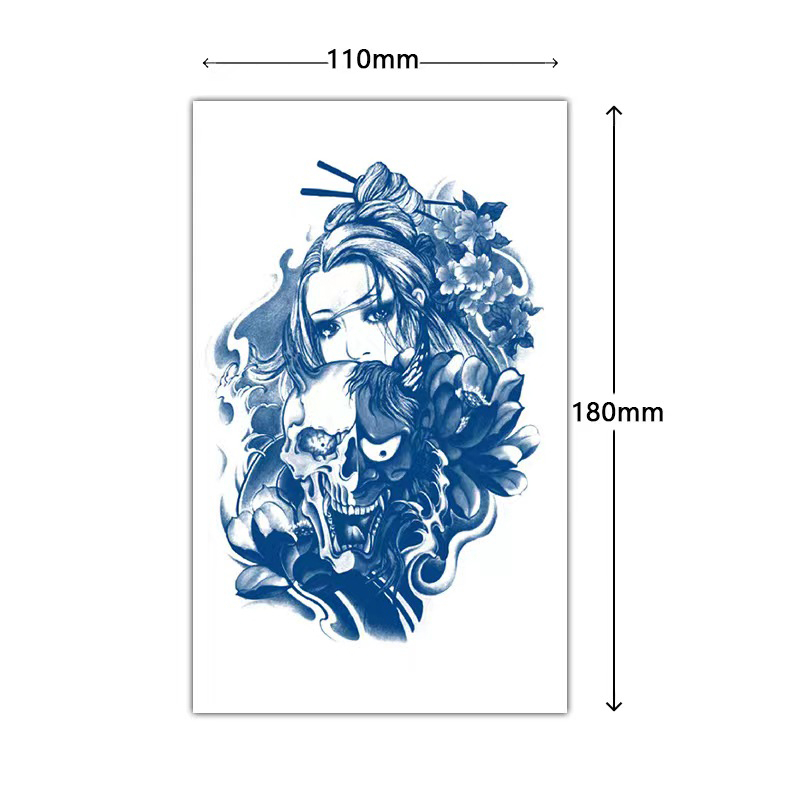 【COCO Magic tattoo】สติกเกอร์รอยสักชั่วคราว กึ่งถาวร กันน้ํา ติดทนนาน 15 วัน 18 ซม.*11 ซม.