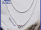 Kr silver สร้อยคอเงินแท้ ลายสี่เสาจิ๋ว (อิตาลี) หนา 1.2 มิล ยาว 16 นิ้ว 18 นิ้ว 20 นิ้ว | SN23