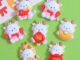 เรซิ่น diy กิ๊บติดผมเรซิ่น รูปการ์ตูนมังกรปีใหม่ เครื่องประดับผม diy แบบสร้างสรรค์