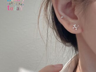 เครื่องประดับแฟชั่นสตรีต่างหูแบบติดหูรูปสุนัขสัตว์สีเงิน