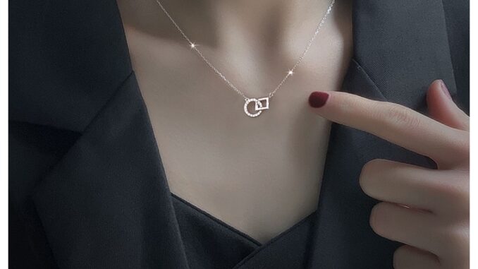 [NL118] สร้อยคอเงินแท้ 92.5%  สไตน์มินิมอล  ดีไซน์เรียบหรู ปรับสายได้ แถมกล่องจิวเวอรี่ Minimore S925