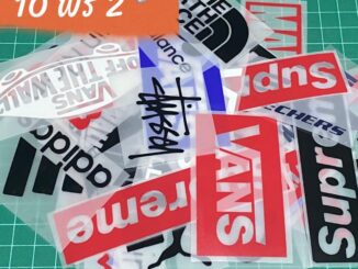 10 ฟรี 2 ตัวรีดโลโก้ โลโก้ ตัวรีดติดเสื้อ โลโก้แบรนด์