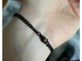 สร้อยข้อมือ กําไลข้อมือ โซ่ สเตนเลส สีดํา ปรับได้ 4 มม. เครื่องประดับแฟชั่นคิวบา สําหรับผู้ชาย ผู้หญิง