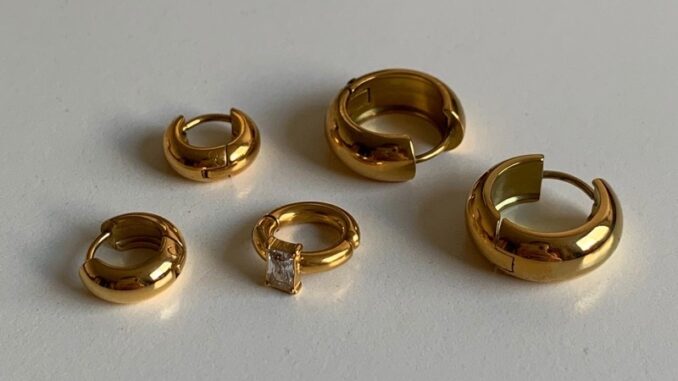 HER OBJECTIVE_HER TINY CLASSIC BOLD EARRINGS