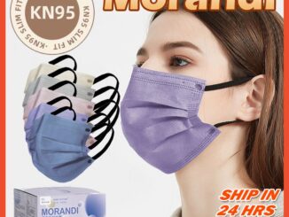 หน้ากากแฟชั่น Morandi 3 ชั้น แบบใช้แล้วทิ้ง 50 ชิ้น