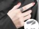 แหวนนิ้วมือ รูปปีกนางฟ้า สไตล์โกธิค วินเทจ เครื่องประดับ สําหรับผู้ชาย และผู้หญิง ให้เป็นของขวัญได้